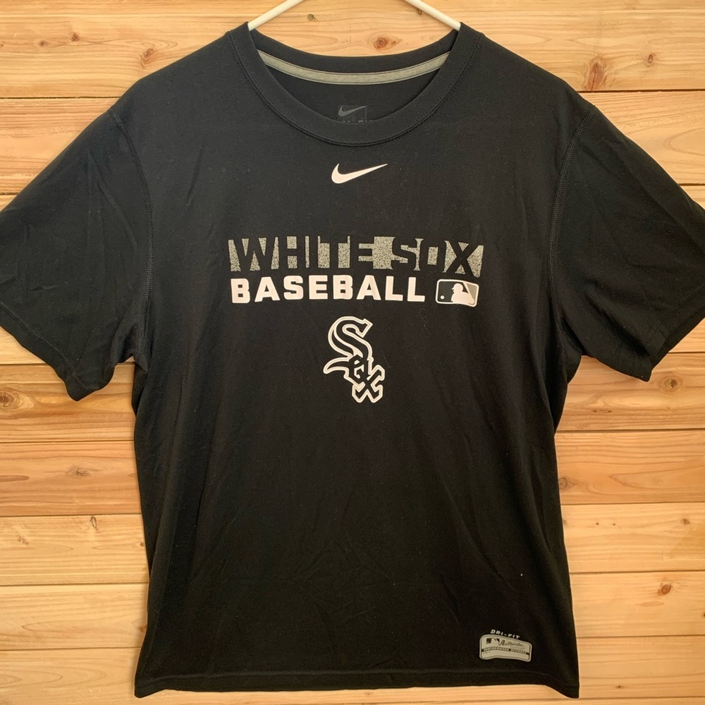 Nike White Sox Baseball Dri-Fit Shirt
